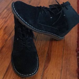 Clark’s Leather & Suede Lace-up Boots